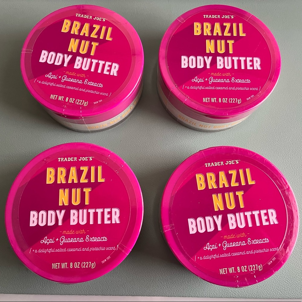 Trader Joe’s Brazil Nut Body Butter - set of 4